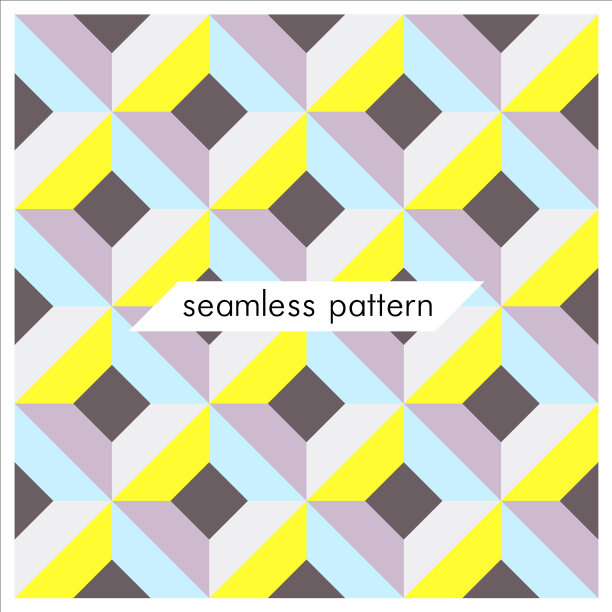 无缝几何图案抽象时尚图片下载