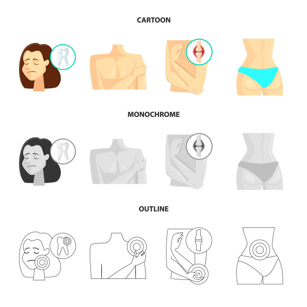 医院及标识的绘制图片下载