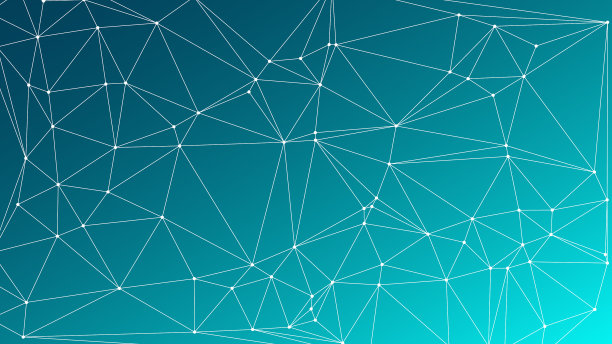 抽象的三角形塑造了现代技术布局图片下载