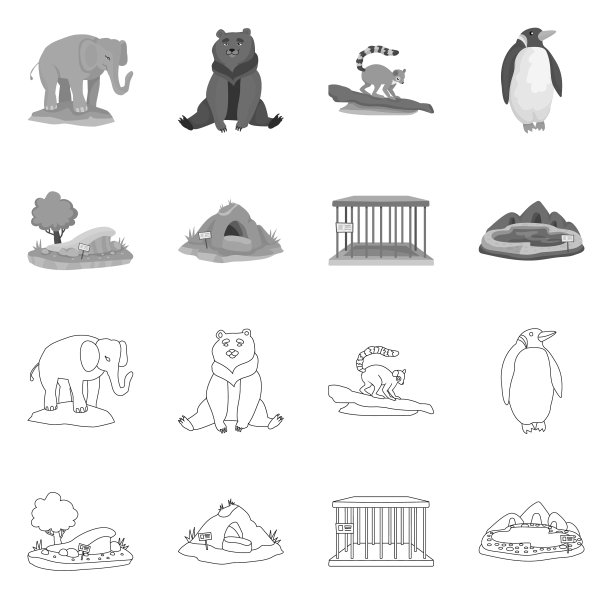 设计的本质和趣味标志集图片下载