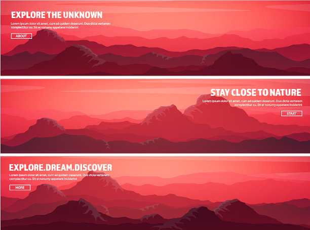 山野森林自然景观图片下载