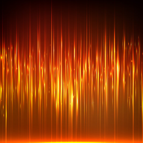 抽象的随机发光线图片下载