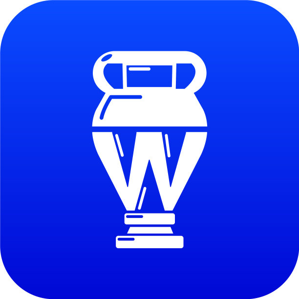 埃及花瓶蓝色图标图片下载