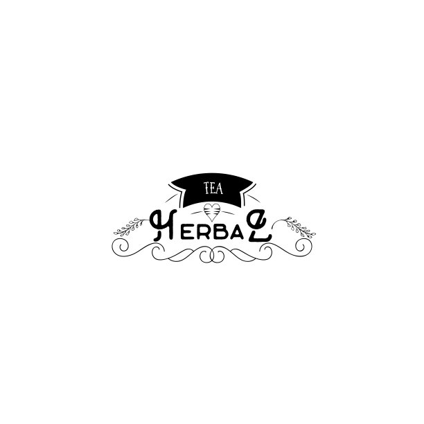 徽章作为设计的一部分——绿茶贴纸图片下载