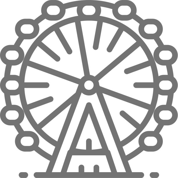 伦敦摩天轮眼线标志图片下载