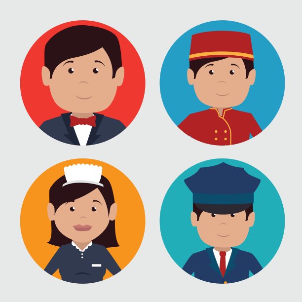 最好的酒店套餐服务图标图片下载