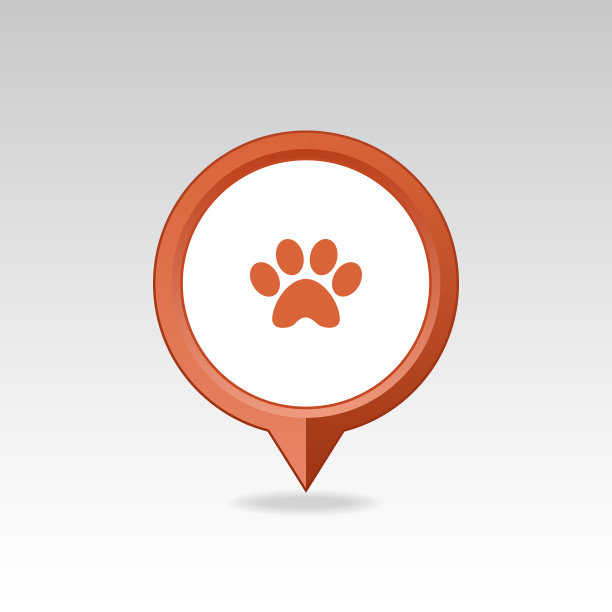 狗爪针地图图标地图指针地图标记图片下载