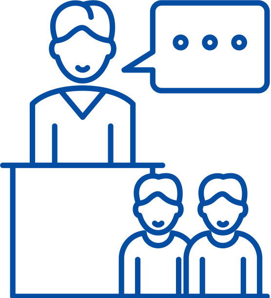 研讨会线图标概念研讨会单位图片下载