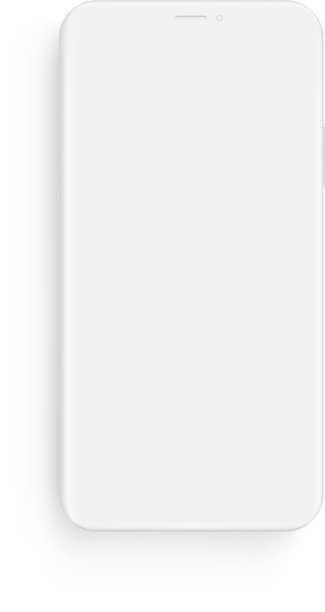 克雷智能手机模拟前视图孤立图片下载