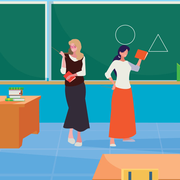 女教师在教室里配对图片下载