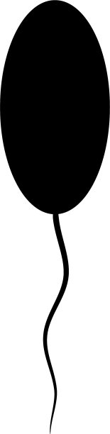 精子的黑色图标图片下载