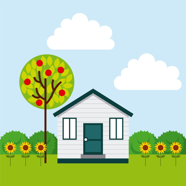 美丽的花园设计图片下载