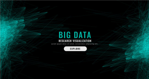 数字抽象大数据网格背景图片下载