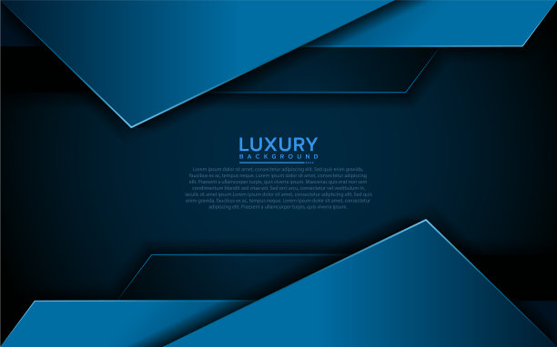 现代海军蓝背景与抽象形状图片下载