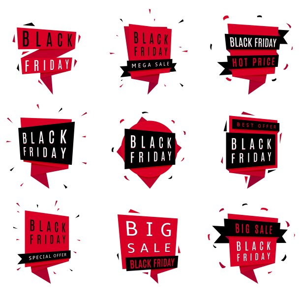 黑色星期五特价标签图片下载