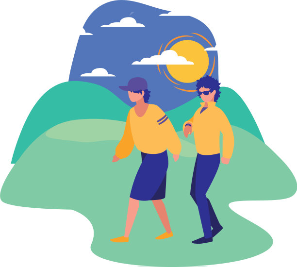 人民公园散步图片下载