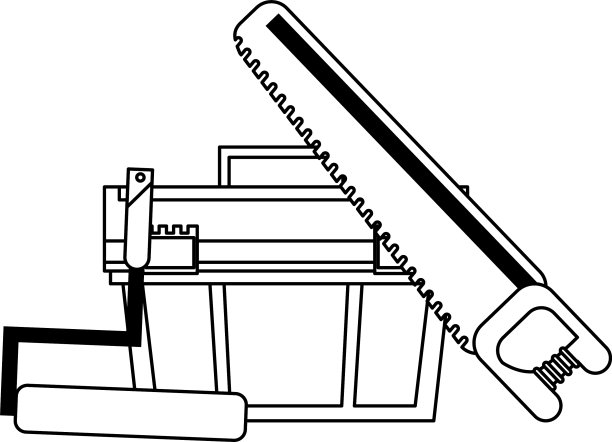 黑色的施工工具和维修设备图片下载
