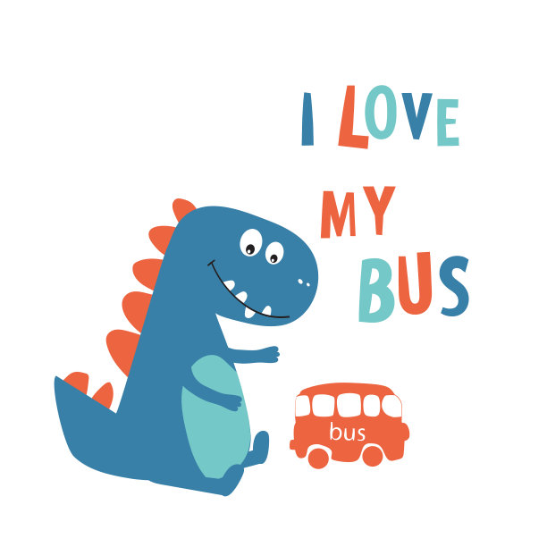 很酷的恐龙卡片，印在t恤上图片下载