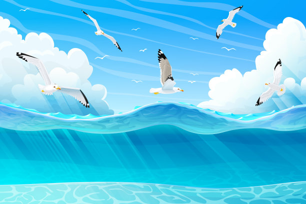 夏季海洋海洋水下图片下载