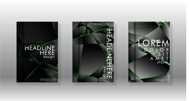 背景封面设计豪华多边形图片下载