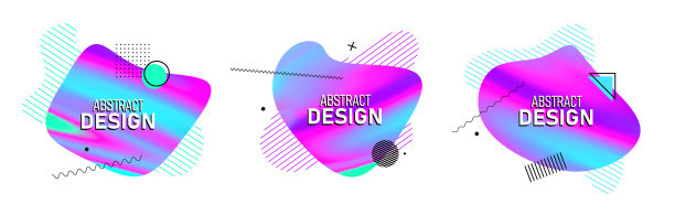 设置现代抽象横幅流体图片下载