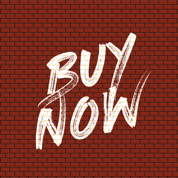 高细节砖墙与现在购买油漆图片下载