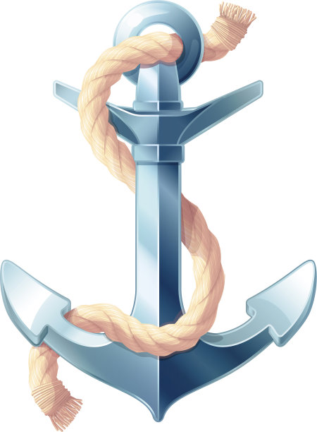 海上标志锚图片下载