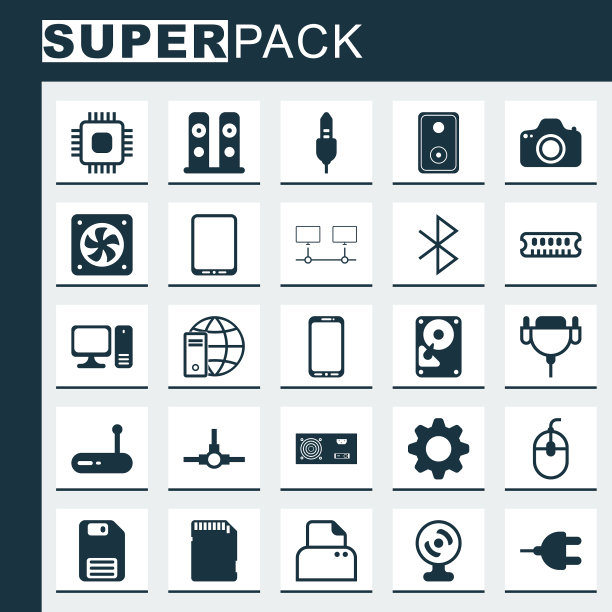 硬件图标集智能手机图片下载