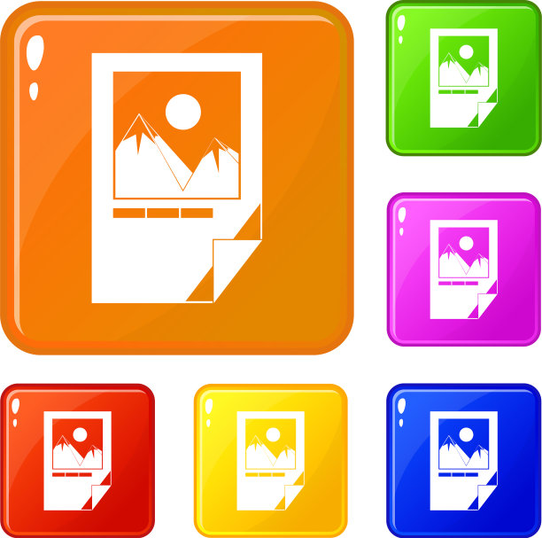 测试墨纸与打印机标志图标设置图片下载