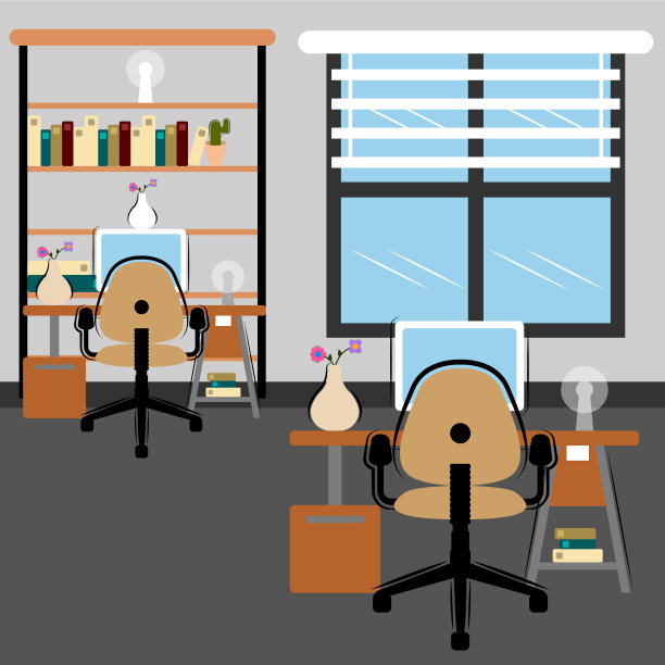 办公室工作视图图片下载