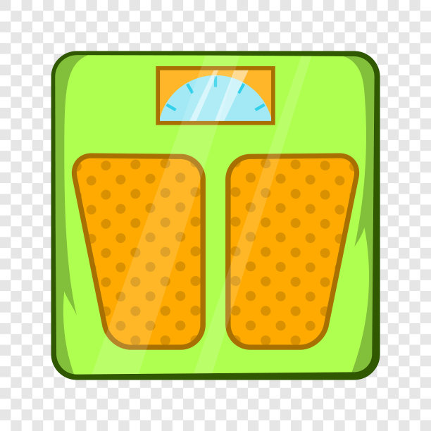 机械秤图标卡通风格图片下载