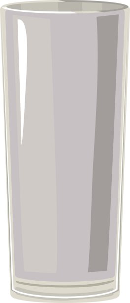 轮廓灰色尺度与长玻璃图片下载