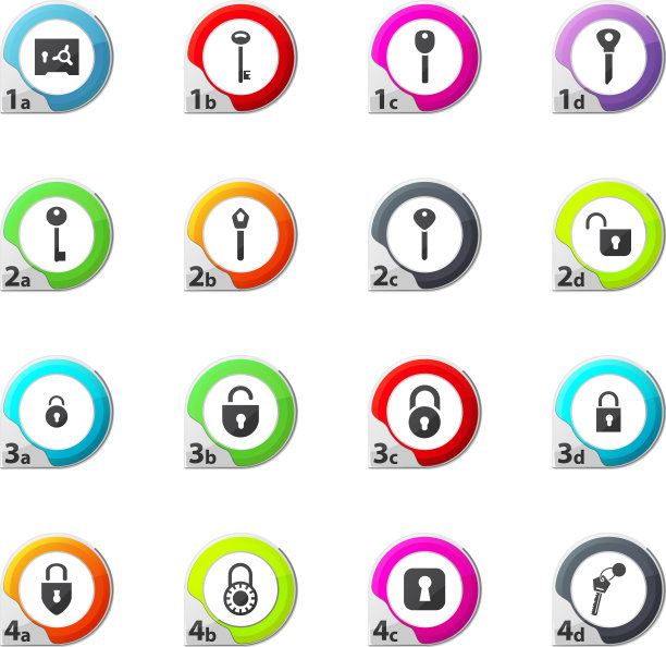 锁定和键图标设置图片下载