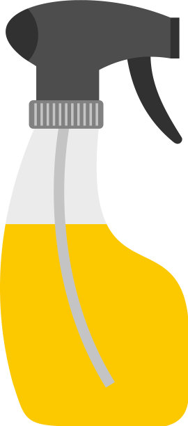 喷雾器瓶图标平面风格图片下载