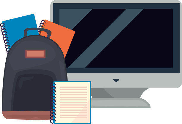 回到学校的平面设计图片下载