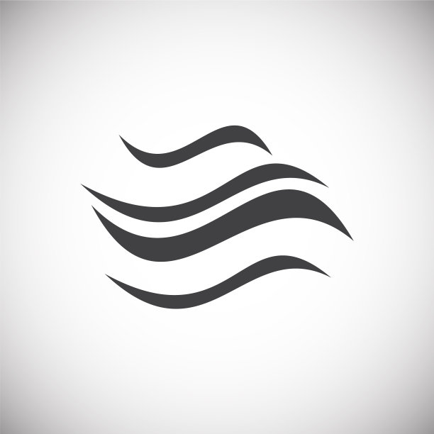 波浪图标的背景图形和网页设计图片下载