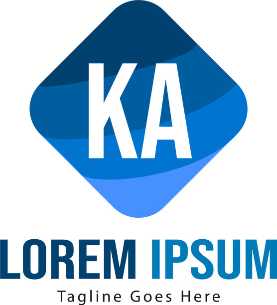 初始ka标志模板与现代框架图片下载