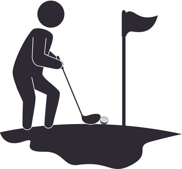 高尔夫俱乐部运动偶像图片下载