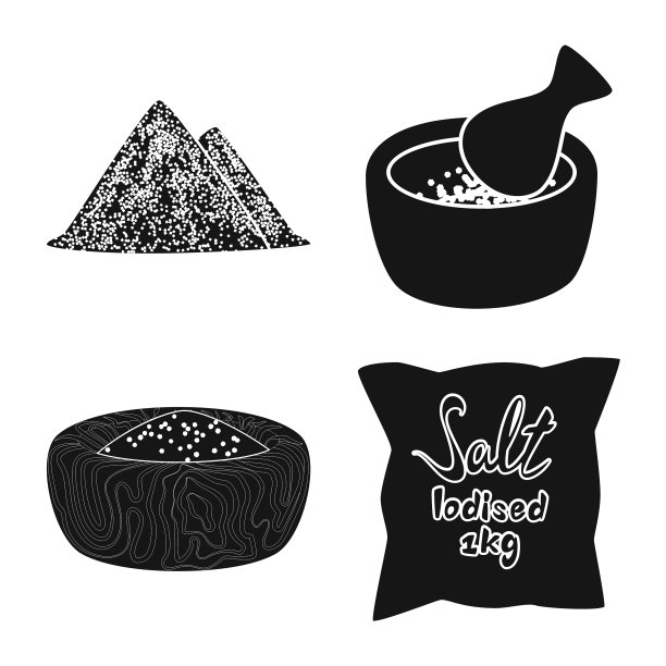 孤立对象的自然和烘烤图标集图片下载