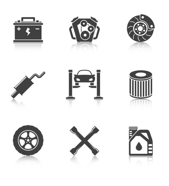 汽车服务图标图片下载