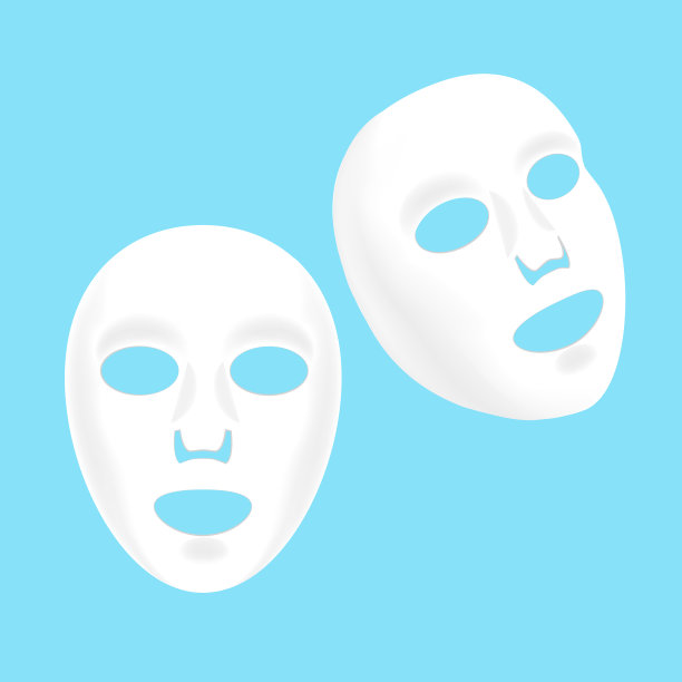 化妆面膜套图片下载