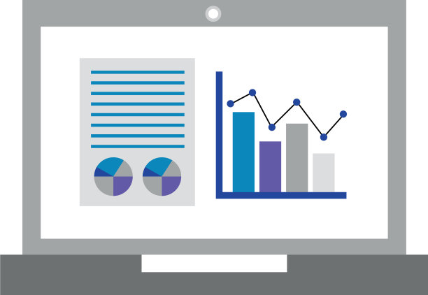 笔记本业务报表统计图表文档图片下载