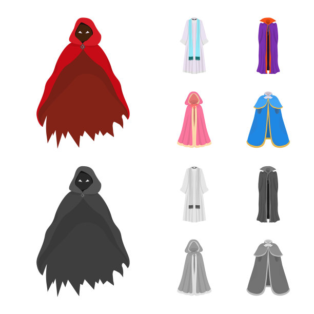 材料和服装标志图片下载