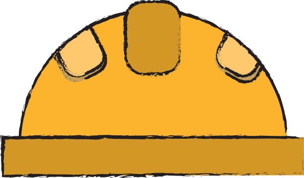 安全帽防护头施工安全图片下载