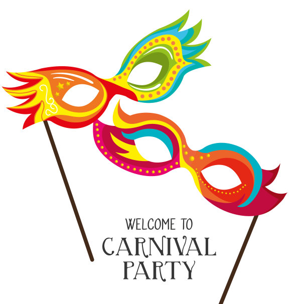 面具嘉年华派对图标图片下载