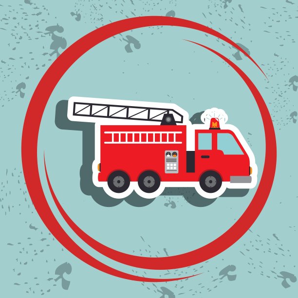 消防车消防员救火图片下载