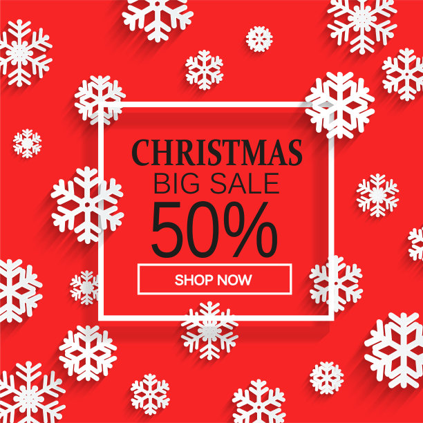 圣诞节销售图片下载