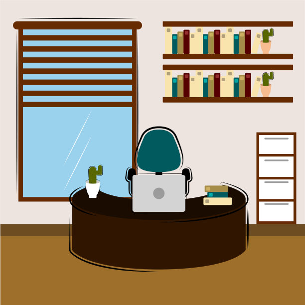 办公室工作视图图片下载