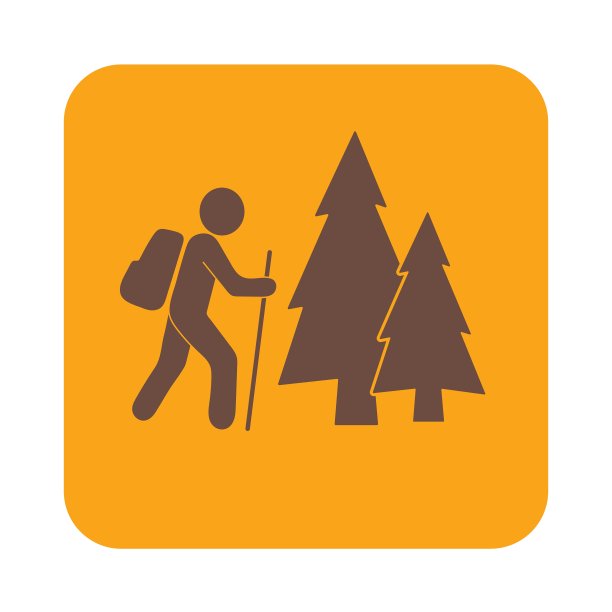 森林旅游的图标图片下载