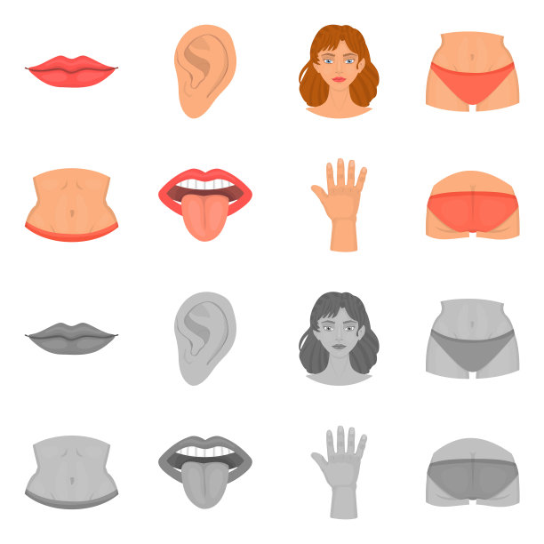 身体和部分符号图片下载